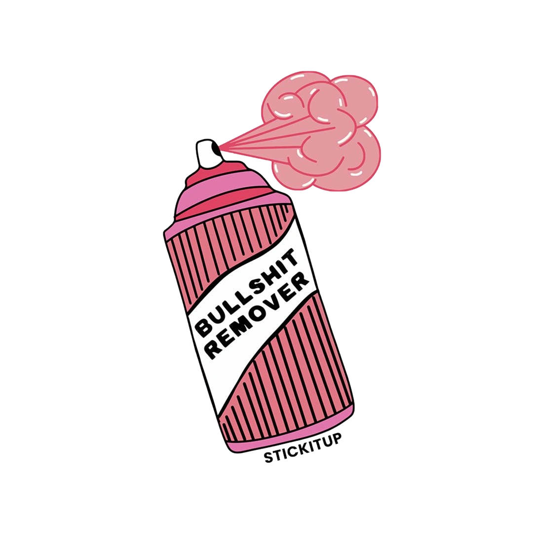 Bullshit Remover 1.0 Sticker
